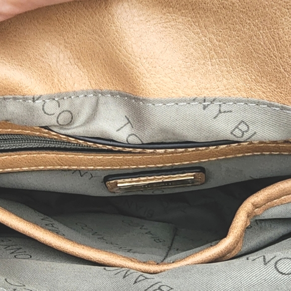 Tony Bianco bag satchel tote textured faux leather 27x23 cm NWOT - Picture 10 of 16